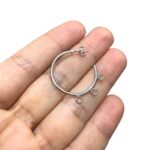 Base Brinco C/3 Saída 25mm Níquel – 1 Par - Imagem 3