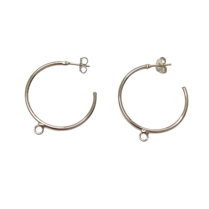 Base Brinco C/1 Saída 25mm Níquel – 1 Par - Imagem 1