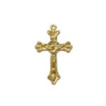 Pingente Cruz 40mm Dourado - 1 Und