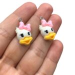 Pingente Infantil Margarida 25mm Resina - 1 Und - Imagem 3