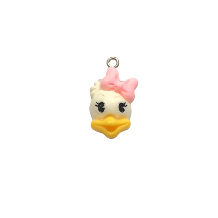 Pingente Infantil Margarida 25mm Resina - 1 Und - Imagem 1