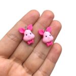 Pingente Infantil Leitão 21mm Resina – 1 Und - Imagem 3