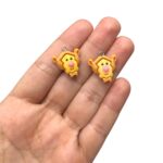 Pingente Infantil Tigrão 21mm  Resina - 1 Und - Imagem 2