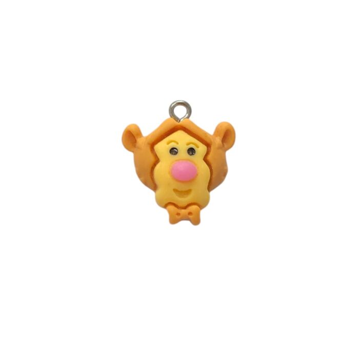 Pingente Infantil Tigrão 21mm  Resina - 1 Und - Imagem 1
