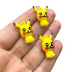 Pingente Infantil Pikachu 25mm Emborrachado - 1 Und - Imagem 3
