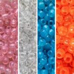 Miçangão Tererê Transparente 10mm – 20 Gramas