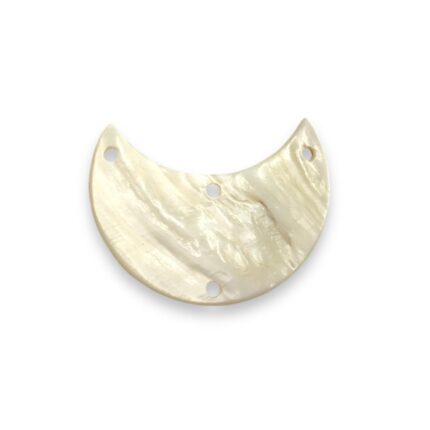 Pingente Madrepérola Meia Lua 60mm - 1 Und