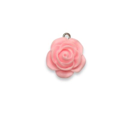 Pingente Infantil Flor 21mm Resina - 1 Und