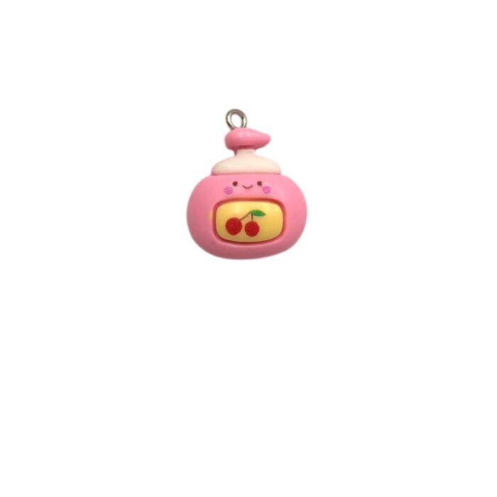 Pingente Infantil Perfume 25mm Resina - 1 Und - Imagem 1
