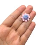 Pingente Infantil Flor 26mm Resina - 1 Und - Imagem 2