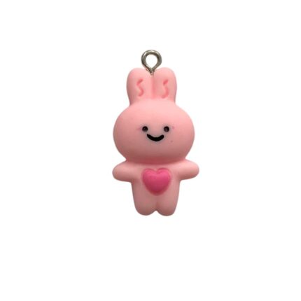 Pingente Infantil Coelho 30mm Resina – 1 Und