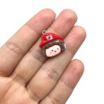 Pingente Infantil Jogos Mario Resina - 1 Und - Imagem 2