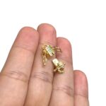 Fecho Gravata 6x16mm Dourado Exclusivo - 1 Und - Imagem 4