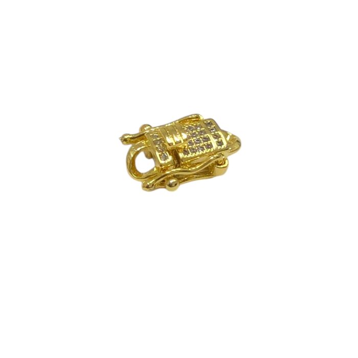 Fecho Gravata 6x16mm Dourado Exclusivo - 1 Und - Imagem 5