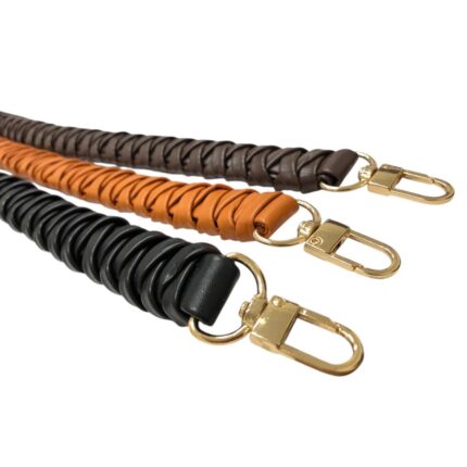 Alça de Bolsa 2,5x31cm Couro Trançado - 1 Und