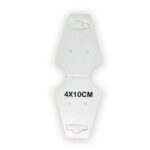 Cartela Gravata 4×10 Branco – c/25 Unds - Imagem 2
