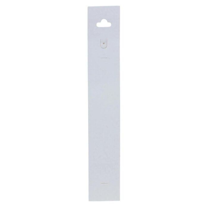 Cartela p/ Pulseira Fina 4x21cm Branco - C/ 25 Unds - Imagem 1
