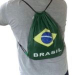 Mochila Saco 34x42cm Brasil - 1 Und - Imagem 2