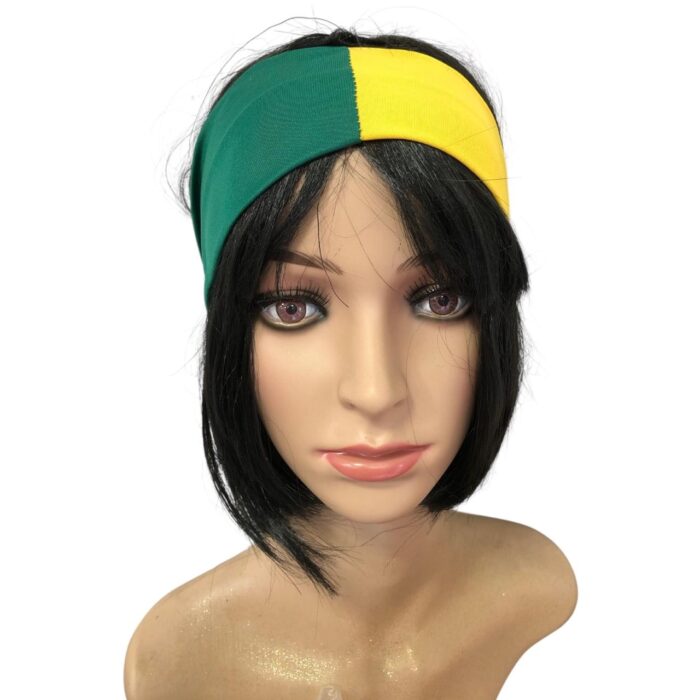 Faixa p/ Cabelo Lisa 21cm Brasil - 1 Und - Imagem 2