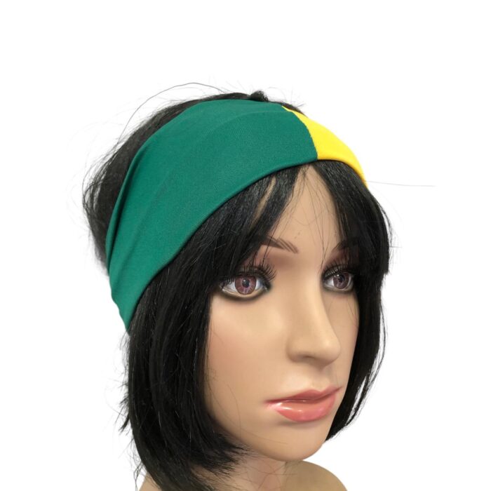 Faixa p/ Cabelo Lisa 21cm Brasil - 1 Und - Imagem 4