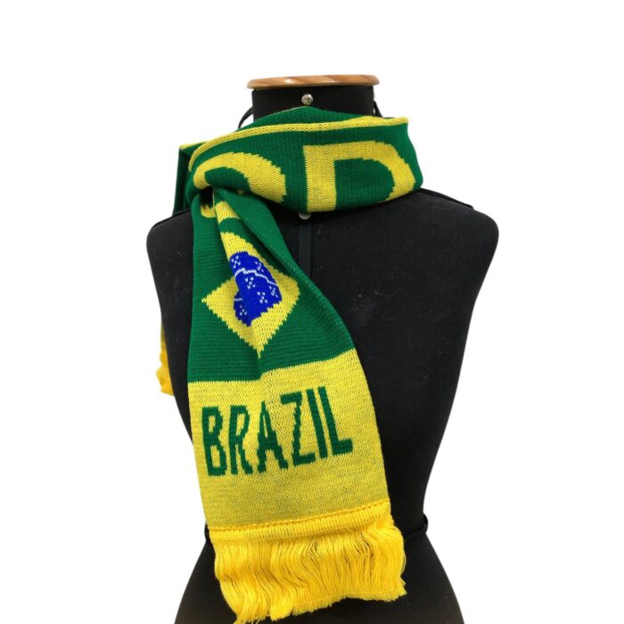 Cachecol 1mtx45cm Brasil - 1 Und - Imagem 2