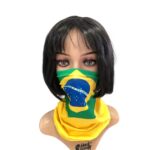 Mascara Tecido 25x35cm Brasil - 1 Und - Imagem 2