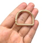 Meia Argola Articulada 31,9x34mm Dourado - 1 Und - Imagem 3