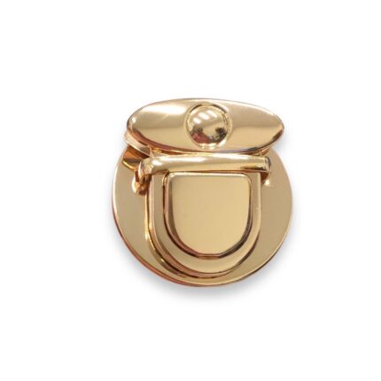 Fecho P/ Bolsa 4,5×4cm Dourado – 1 Und