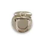 Fecho P/ Bolsa 4,5×4cm Níquel – 1 Und