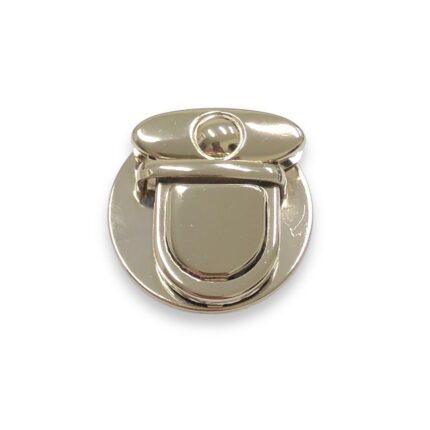 Fecho P/ Bolsa 4,5×4cm Níquel – 1 Und