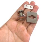 Fecho P/ Bolsa 29mm Níquel – 1 Und - Imagem 2