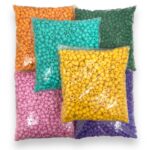 Miçangão Tererê Leitoso 10mm – 500 Gramas