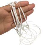 Fio Redondo Madrepérola 3mm – 1 Fio - Imagem 2