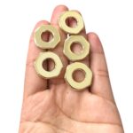 Entremeio Redondo Abs 23mm Dourado - 5 Unds - Imagem 4