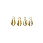Pingente Búzio 15mm Dourado – 2 Unds