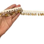 Passamanaria C/ Búzio 3cm Creme - Metro - Imagem 3
