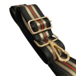 Alça Bolsa Tecido 140cm C/ Mosquetão Dourado – 1 Und - Imagem 3
