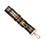 Alça Bolsa Tecido 140cm C/ Mosquetão Dourado – 1 Und