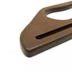 Alça de Bolsa Madeira 9cm x 25,5cm Marrom Escuro – 2 Unds - Imagem 3