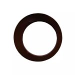 Alça de Bolsa Circular Madeira 17cm Marrom - 2 Unds