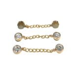 Aplique P/ Crocs 8cm C/Strass Dourado - 1 Und