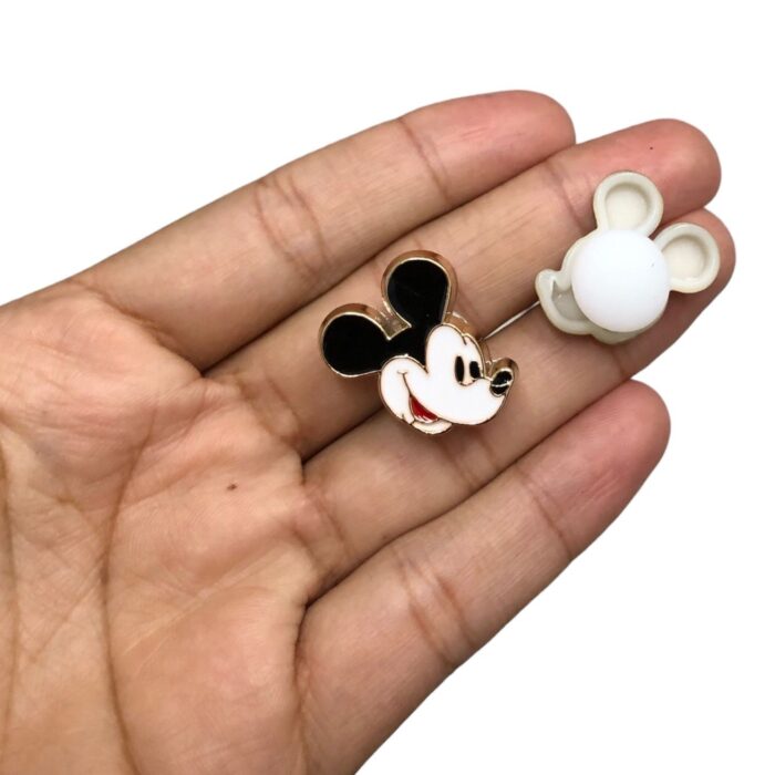 Aplique Mickey P/ Crocs 21mm Dourado – 1 Und - Imagem 2