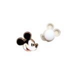 Aplique Mickey P/ Crocs 21mm Dourado – 1 Und - Imagem 3