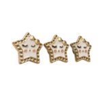Aplique Estrela P/ Crocs 24mm Dourado – 1 Und