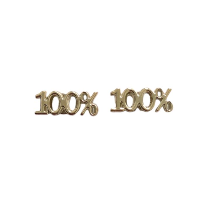 Aplique 100% P/ Crocs 34mm Dourado – 1 Und - Imagem 3