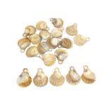 Conta Pingente Concha do Mar 20mm Abs – 20 Gramas