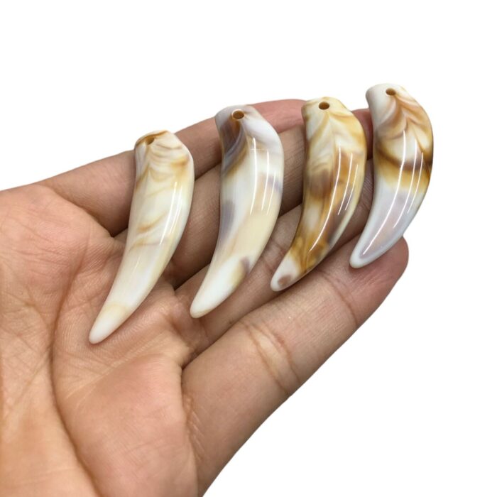 Conta Dente 45mm Resina - 20 Gramas - Imagem 3