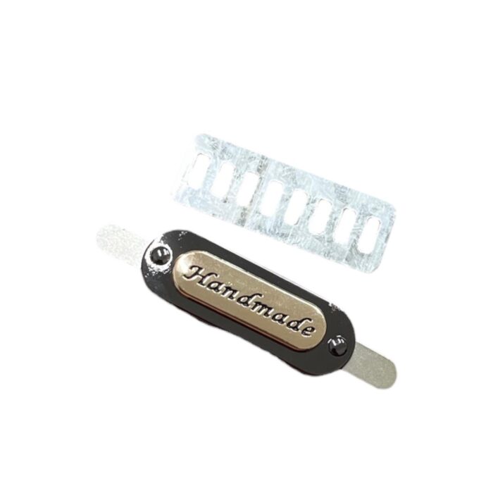 Placa 3.5x1.2cm Metal - 1 Und - Imagem 1