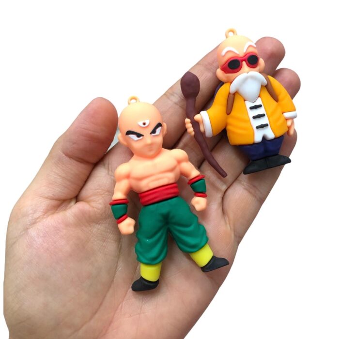 Pingente Emborrachado Personagem Dragon Ball - 1 Und - Imagem 2