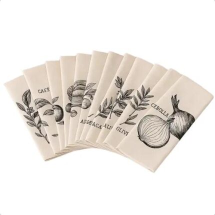 Pano Prato 45x70cm Decorado – 1 Und